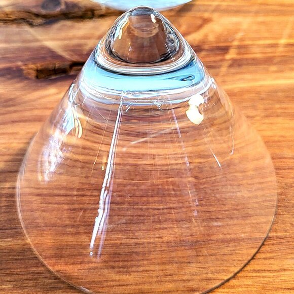 Vintage Stemless Martini Glasses w/ Chiller Bowls – Set of 6 Cocktail Barware - Picture 10 of 14